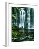 Waterfall Hebden Gill N Yorshire England-null-Framed Photographic Print