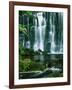 Waterfall Hebden Gill N Yorshire England-null-Framed Photographic Print