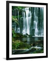 Waterfall Hebden Gill N Yorshire England-null-Framed Photographic Print