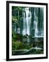 Waterfall Hebden Gill N Yorshire England-null-Framed Photographic Print