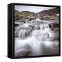 Waterfall, Hudson Bay, Nunavut, Canada-Paul Souders-Framed Stretched Canvas