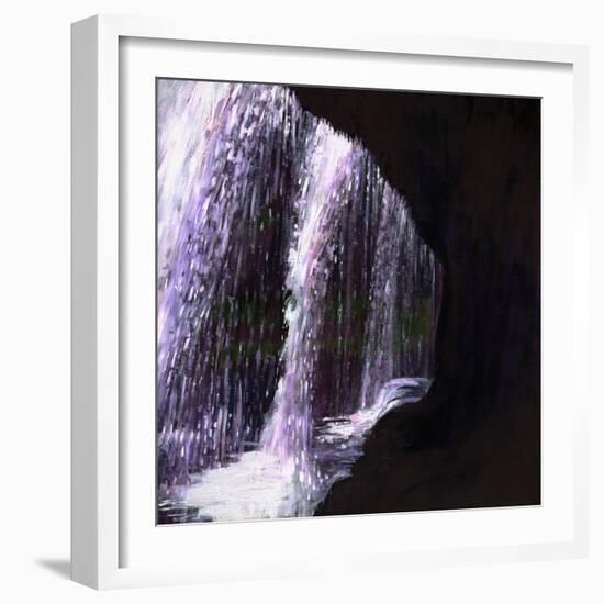 Waterfall I, 2016-Helen White-Framed Giclee Print