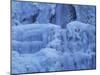 Waterfall Iced over in Winter in Franche-Comte, France, Europe-Michael Busselle-Mounted Photographic Print