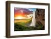 Waterfall, Iceland - Seljalandsfoss-TTstudio-Framed Photographic Print