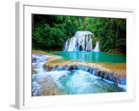 Waterfall II-Howard Ruby-Framed Photographic Print