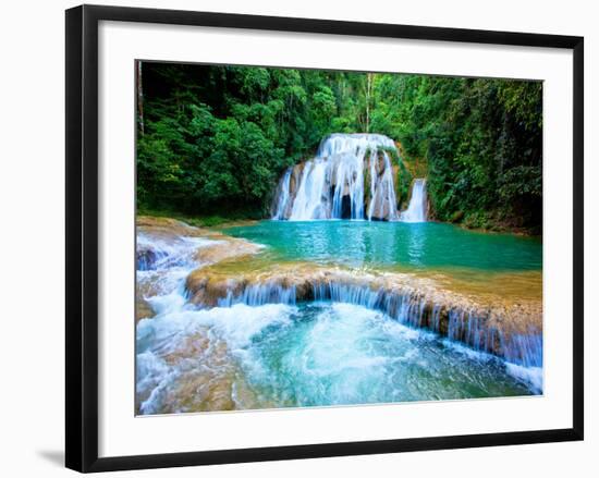 Waterfall II-Howard Ruby-Framed Photographic Print