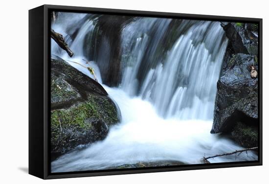 Waterfall II-Logan Thomas-Framed Stretched Canvas