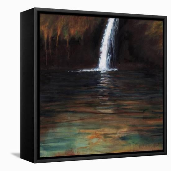 Waterfall III, 2016-Helen White-Framed Stretched Canvas