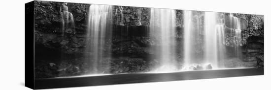 Waterfall in a Forest, Llanos De Cortez Waterfall, Guanacaste Province, Costa Rica-null-Stretched Canvas