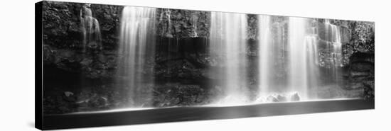 Waterfall in a Forest, Llanos De Cortez Waterfall, Guanacaste Province, Costa Rica-null-Stretched Canvas