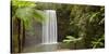 Waterfall in a Forest, Millaa Millaa Falls, Atherton Tableland, Queensland, Australia-null-Stretched Canvas