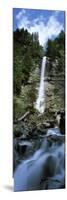 Waterfall in a Forest, Tatschbachfall, Engelberg, Obwalden Canton, Switzerland-null-Mounted Photographic Print