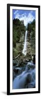 Waterfall in a Forest, Tatschbachfall, Engelberg, Obwalden Canton, Switzerland-null-Framed Photographic Print