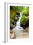 Waterfall in Deep Forest,-chatchai-Framed Photographic Print