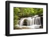 Waterfall in forest, Burden Falls, Shawnee National Forest, Saline County, Illinois, USA-Panoramic Images-Framed Photographic Print