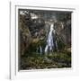 Waterfall in Golling, Salzburg, Austria-Dieter Meyrl-Framed Photographic Print