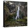 Waterfall in Golling, Salzburg, Austria-Dieter Meyrl-Stretched Canvas