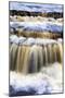 Waterfall in Hull Pot Beck-Mark Sunderland-Mounted Photographic Print