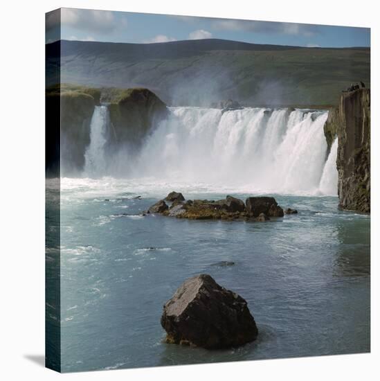 Waterfall in Iceland-CM Dixon-Stretched Canvas