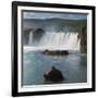 Waterfall in Iceland-CM Dixon-Framed Photographic Print