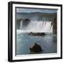 Waterfall in Iceland-CM Dixon-Framed Photographic Print