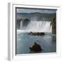 Waterfall in Iceland-CM Dixon-Framed Photographic Print