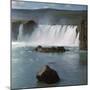 Waterfall in Iceland-CM Dixon-Mounted Photographic Print