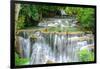 Waterfall in Kanchanaburi Province, Thailand-Pongphan Ruengchai-Framed Photographic Print