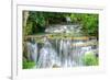 Waterfall in Kanchanaburi Province, Thailand-Pongphan Ruengchai-Framed Photographic Print