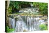 Waterfall in Kanchanaburi Province, Thailand-Pongphan Ruengchai-Stretched Canvas
