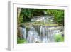 Waterfall in Kanchanaburi Province, Thailand-Pongphan Ruengchai-Framed Photographic Print