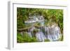 Waterfall in Kanchanaburi Province, Thailand-Pongphan Ruengchai-Framed Photographic Print