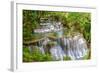 Waterfall in Kanchanaburi Province, Thailand-Pongphan Ruengchai-Framed Photographic Print