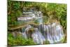 Waterfall in Kanchanaburi Province, Thailand-Pongphan Ruengchai-Mounted Photographic Print