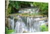 Waterfall in Kanchanaburi Province, Thailand-Pongphan Ruengchai-Stretched Canvas