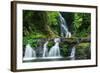 Waterfall in Lamington National Park in Queensland, Australia.-Rob D - Photographer-Framed Photographic Print