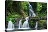 Waterfall in Lamington National Park in Queensland, Australia.-Rob D - Photographer-Stretched Canvas