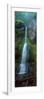 Waterfall in Olympic National Rainforest-null-Framed Photographic Print