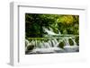 Waterfall in Plitvice Lakes National Park, UNESCO World Heritage Site, Croatia, Europe-Laura Grier-Framed Photographic Print