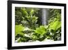 Waterfall in Rain Forest, Jurong Bird Park, Singapore-Angelo Cavalli-Framed Photographic Print