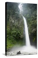 Waterfall in Rainforest Along Fortuna River-null-Stretched Canvas