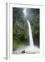 Waterfall in Rainforest Along Fortuna River-null-Framed Photographic Print