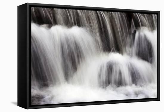 Waterfall in Scaleber Beck Below Scaleber Force-Mark Sunderland-Framed Stretched Canvas