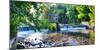 Waterfall in Speedwell Lake Park, Morristown, New Jersey-George Oze-Mounted Photographic Print