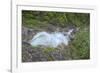 Waterfall in the Gassellahn brook in the Karwendel-Klaus Scholz-Framed Photographic Print