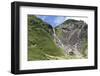 Waterfall in the Krumtal, Rauris, Pinzgau, Austria-Christian Zappel-Framed Photographic Print