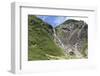 Waterfall in the Krumtal, Rauris, Pinzgau, Austria-Christian Zappel-Framed Photographic Print