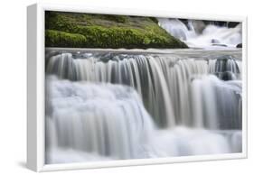 Waterfall in the Monbachtal, Black Forest, Baden-Wurttemberg, Germany-Markus Lange-Framed Photographic Print