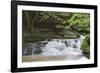 Waterfall in the Monbachtal, Black Forest, Baden-Wurttemberg, Germany-Markus Lange-Framed Photographic Print