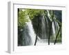 Waterfall in the Plitvice Lakes National Park, Unesco World Heritage Site, Croatia-G Richardson-Framed Photographic Print